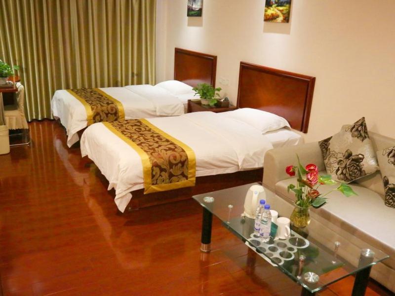 Greentree Inn Guiyang Court Street West Zhongshan Road Subway Station Business Hotel Guiyang (Guizhou) Exterior foto