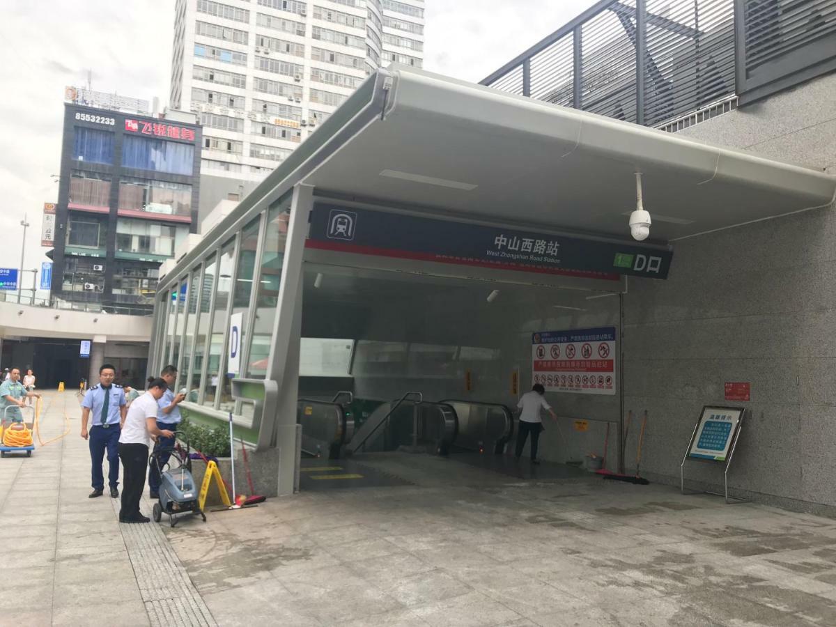 Greentree Inn Guiyang Court Street West Zhongshan Road Subway Station Business Hotel Guiyang (Guizhou) Exterior foto